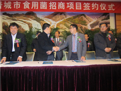 President Liu successfully signed a contract with strategic partners